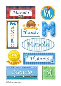 Manolo - Para stickers