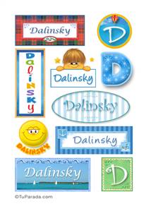 Dalinsky - Para stickers