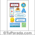 Alberto - Para stickers