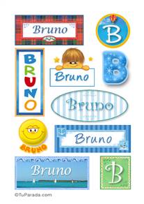 Bruno  - Para stickers
