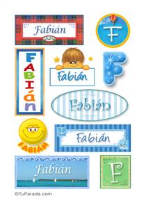 Fabian - Para stickers