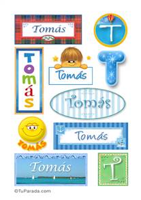 Tomás - Para stickers
