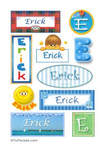Erick - Para stickers