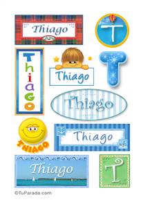 Thiago - Para stickers