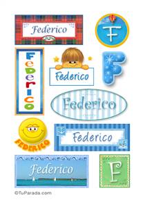 Federico - Para stickers
