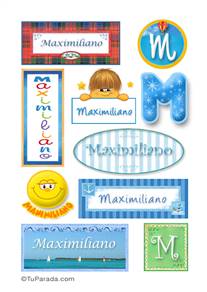 Maximiliano - Para stickers