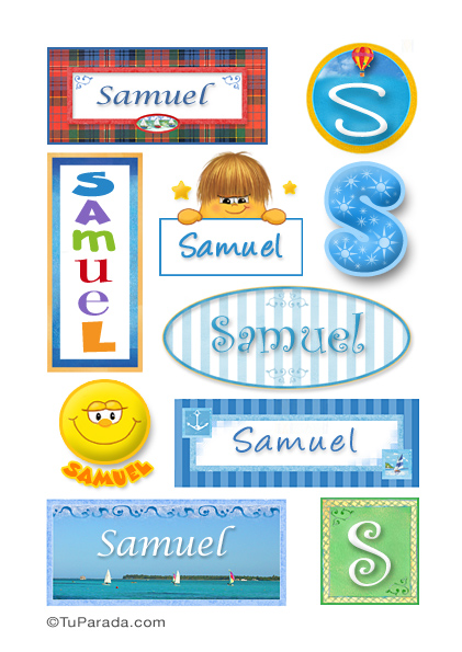 Samuel - Para stickers