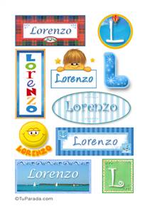 Lorenzo - Para stickers