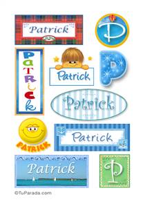 Patrick - Para stickers