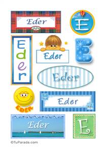 Eder - Para stickers