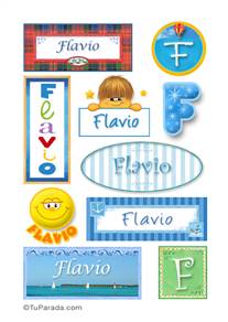 Flavio - Para stickers