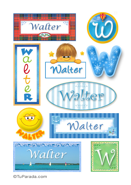 Walter - Para stickers