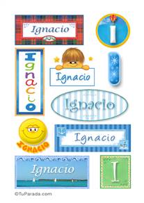 Ignacio, nombre para stickers
