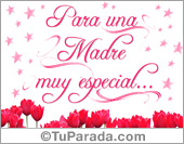 Tarjeta expandible feliz día de la madre