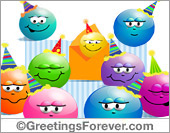 Expandable eCard: Happy Birthday