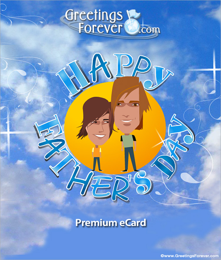 Expandable eCard: Father's Day