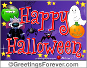 Expandable eCard: Happy Halloween