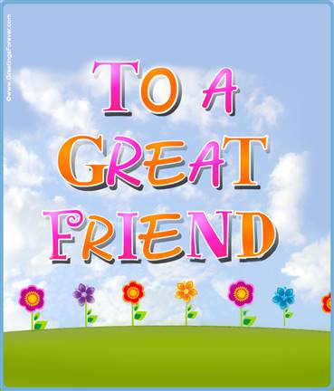 Friendship ecard