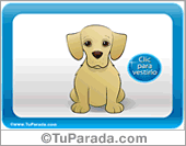 Tarjeta de perro Labrador Retriever