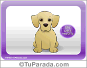 Tarjeta de perra Labradora Retriever
