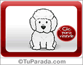 Perro Caniche Toy