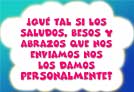 Personalmente.