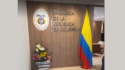 Tarjeta de Embajadas en Paraguay