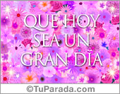 Felicidades