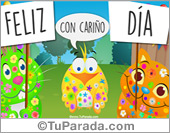 Feliz día con cariño