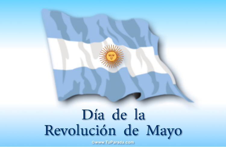 Tarjeta - Día de la Revolución de Mayo