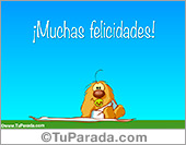 Tarjeta de Felicidades