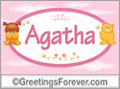 Names for babies, Agatha