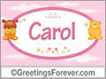 Names for babies, Carol