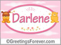 Names for babies, Darlene