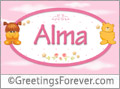 Names for babies, Alma