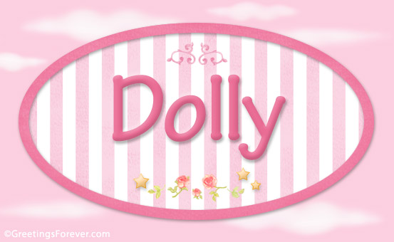 Ecard - Names for doors, Dolly