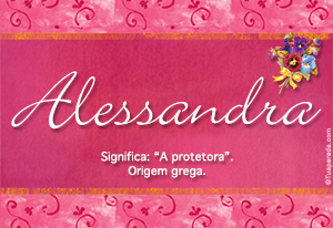 Significado do nome Alessandra