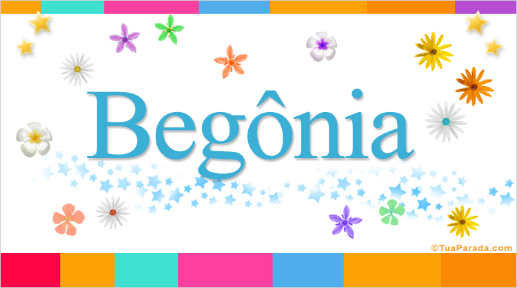 Nombre Begônia, Imagen Significado de Begônia