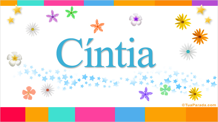 Nombre Cíntia, Imagen Significado de Cíntia