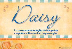 Significado do nome Daisy