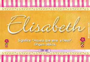 Significado do nome Elisabeth