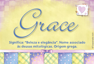 Significado do nome Grace