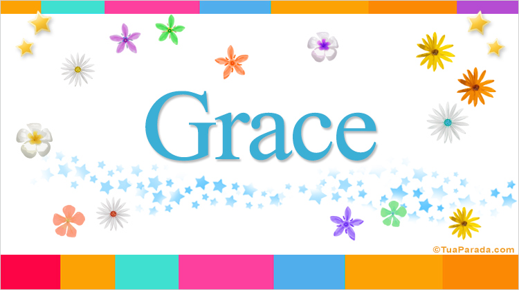 Nombre Grace, Imagen Significado de Grace