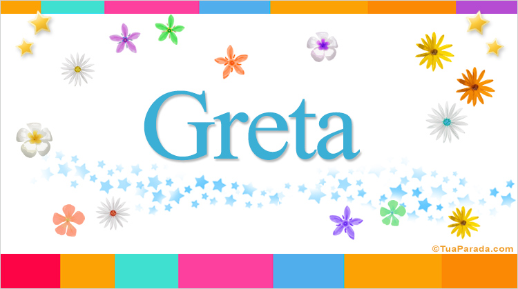 Nombre Greta, Imagen Significado de Greta