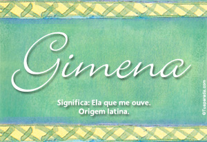 Significado do nome Gimena