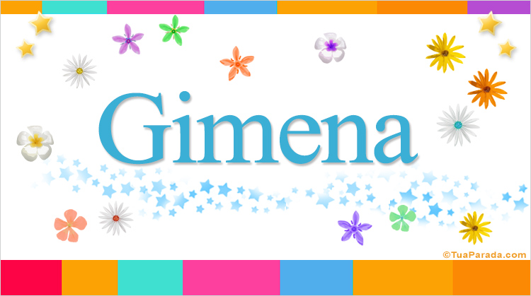 Nombre Gimena, Imagen Significado de Gimena