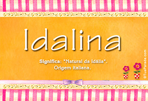 Significado do nome Idalina