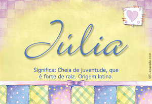 Significado do nome Júlia