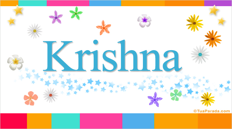 Nombre Krishna, Imagen Significado de Krishna