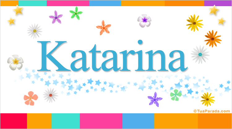 Nombre Katarina, Imagen Significado de Katarina